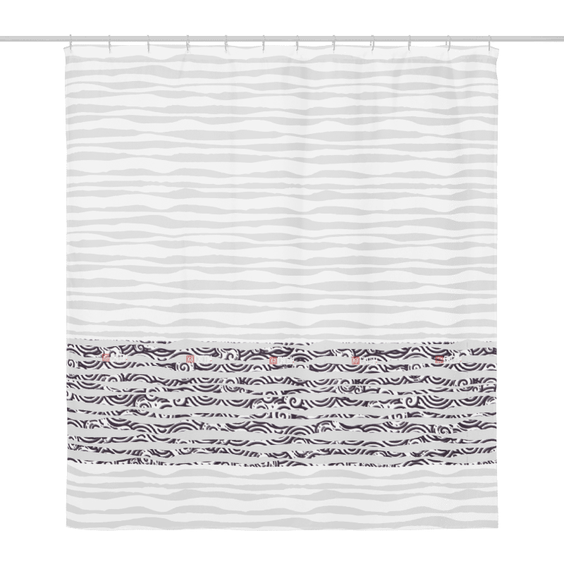 Foggy Shower curtain